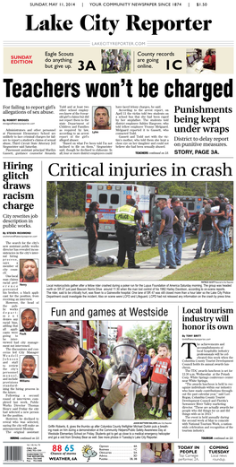 Critical Injuries in Crash Draws Racism Charge City Rewrites Job Description in Public Works