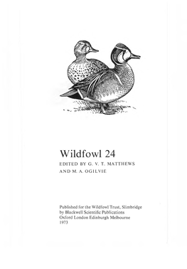 Wildfowl 24 EDITED by G