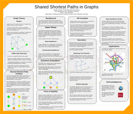 Shared Shortest Paths in Graphs