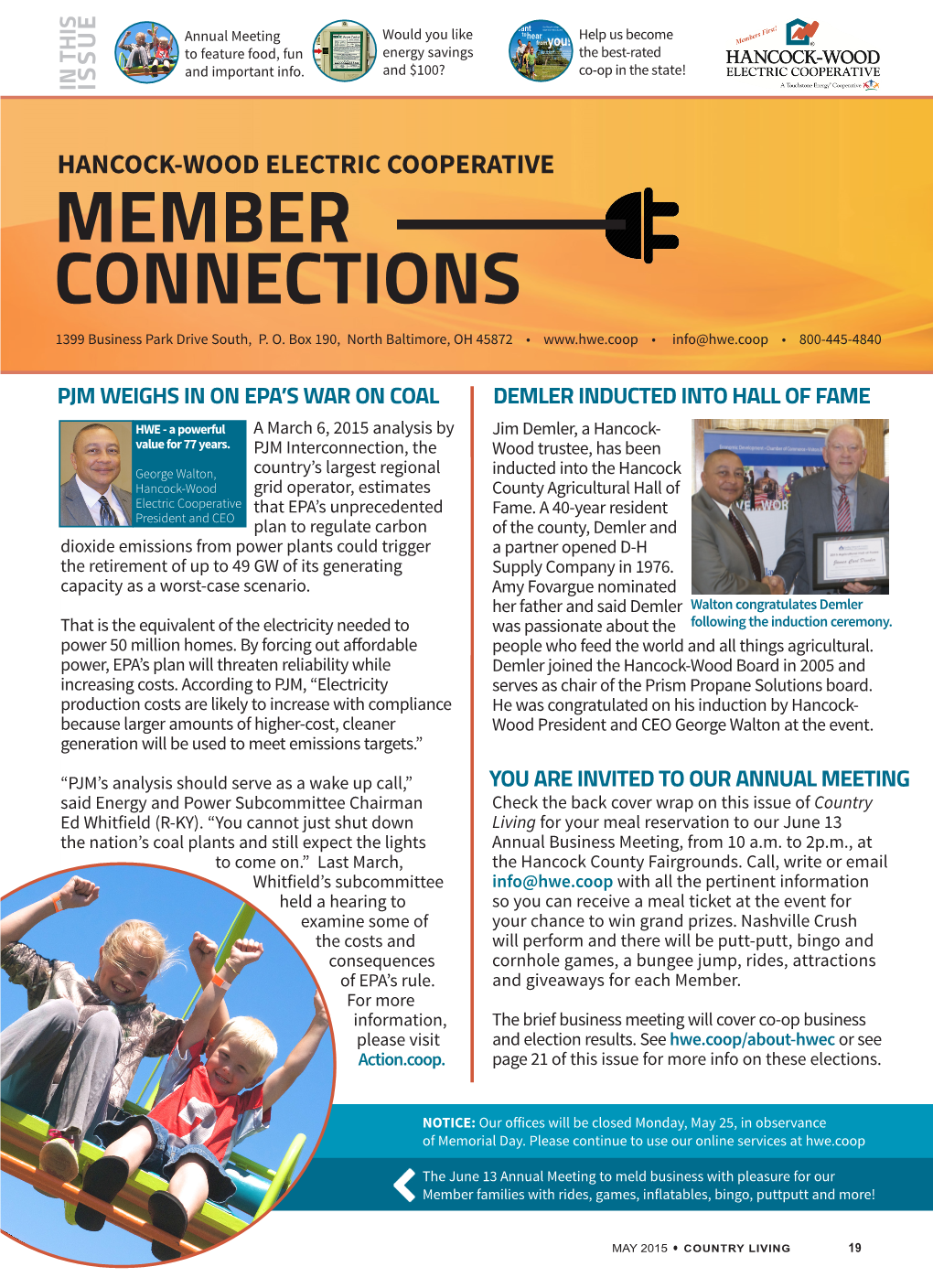 MEMBER CONNECTIONS 1399 Business Park Drive South, P