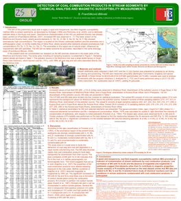 Okoliš Detection of Coal Combustion