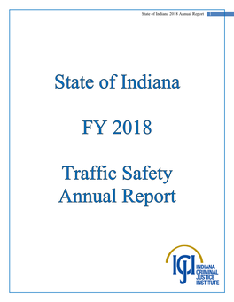 1 State of Indiana 2018 Annual Report