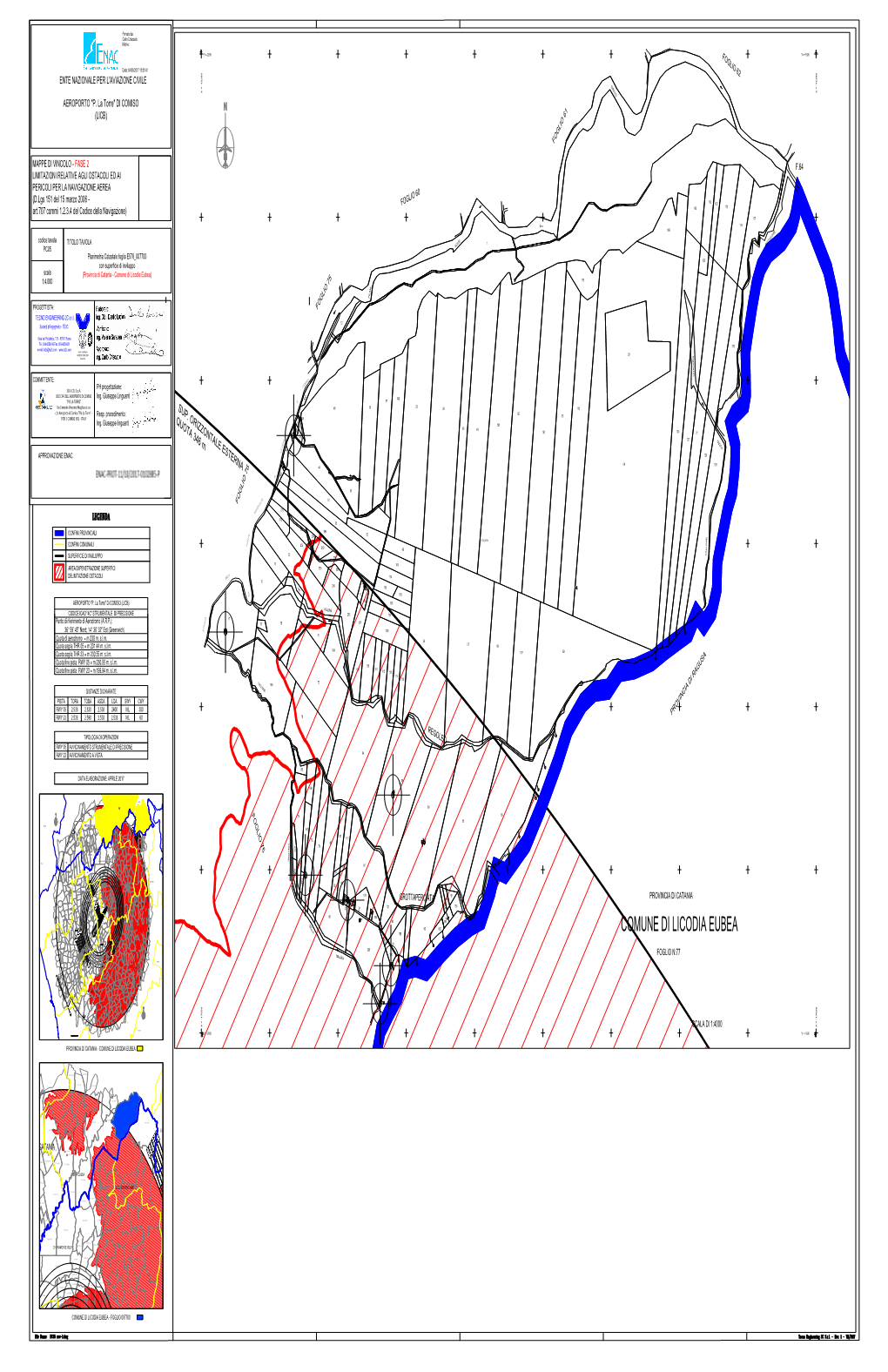 Licodia Eubea) 1:4.000 179