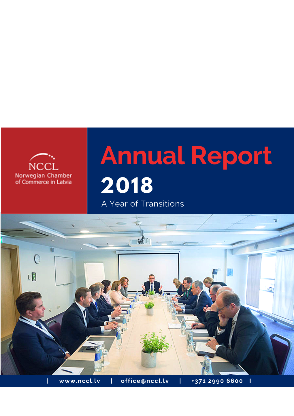 Annual Report 2018 a Year of Transitions