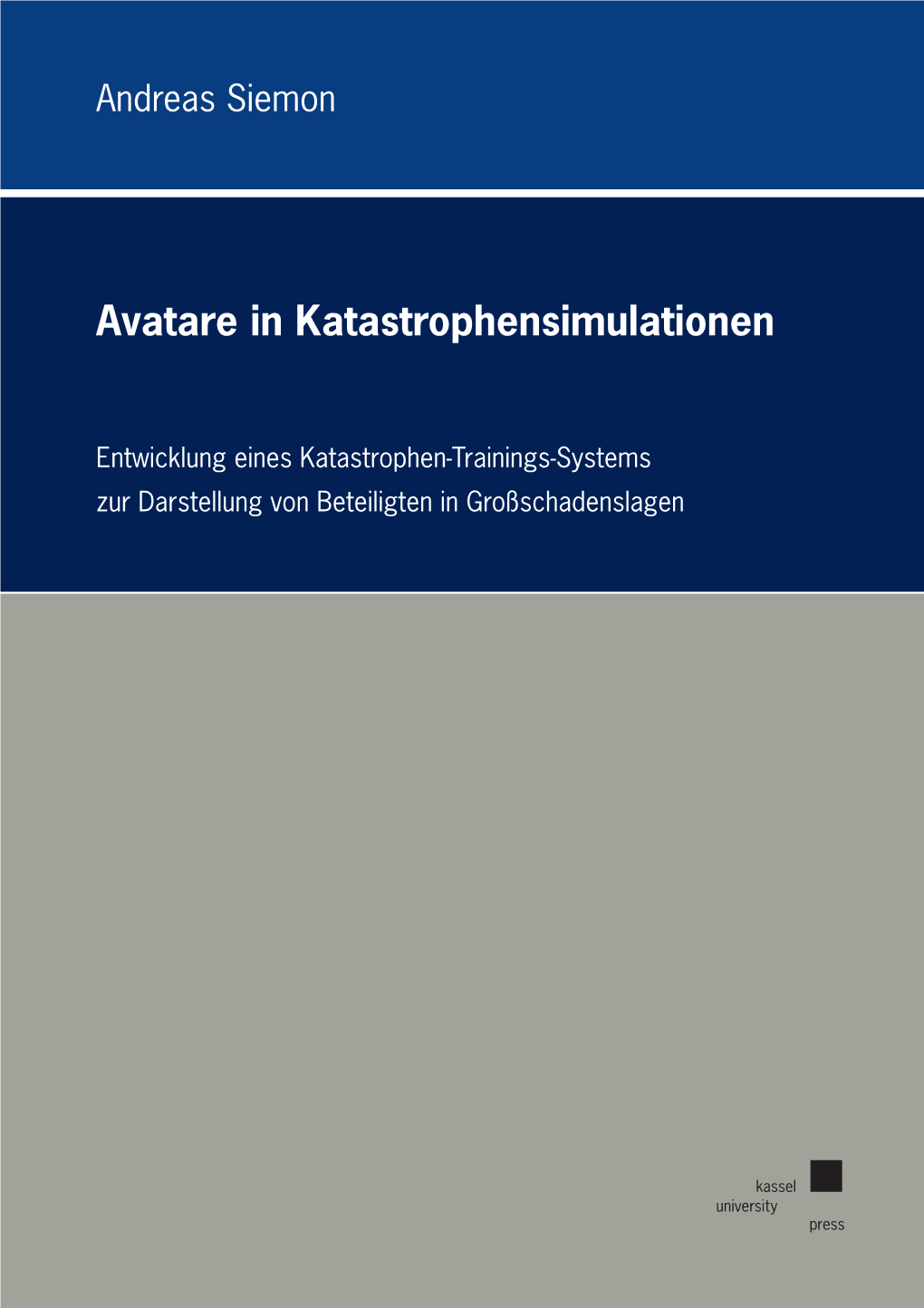 Avatare in Katastrophensimulationen