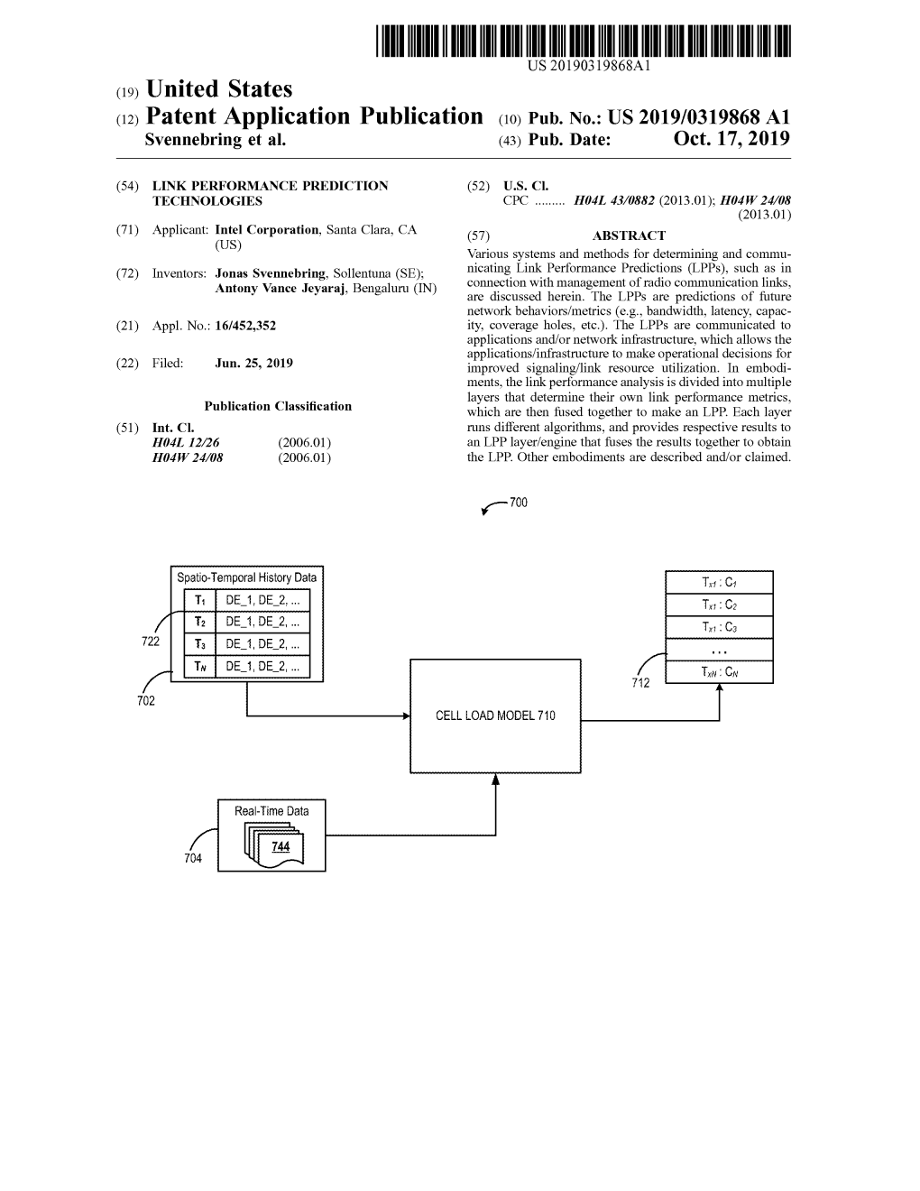 Us 2019 / 0319868 A1