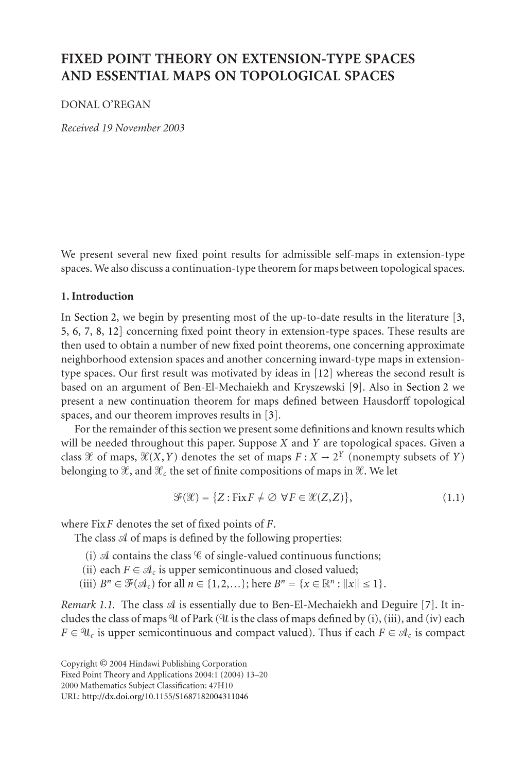 Fixed Point Theory on Extension-Type Spaces and Essential Maps on Topological Spaces