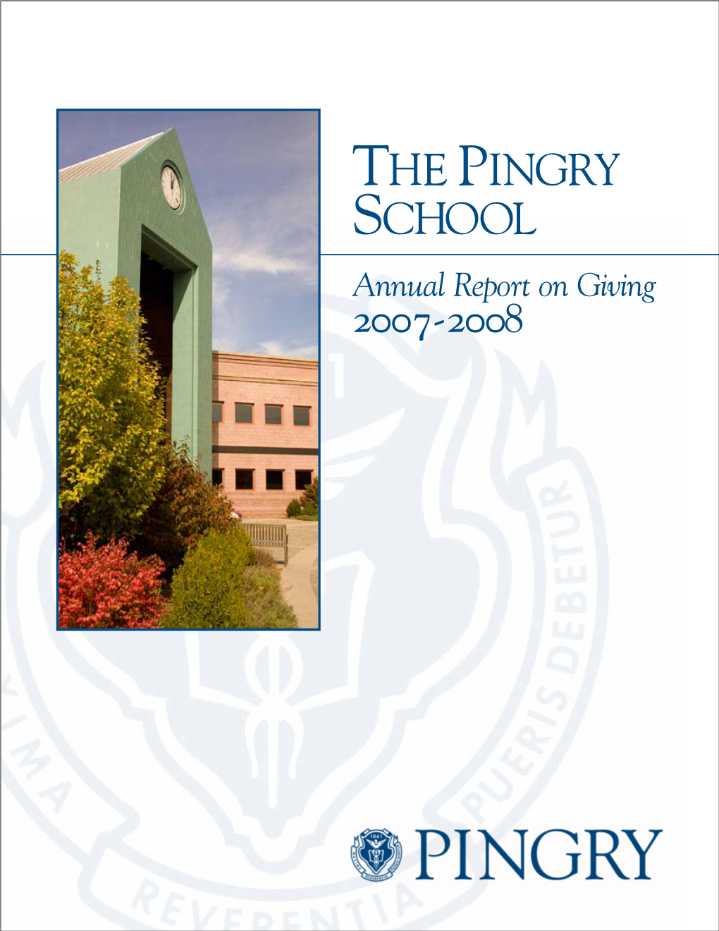 Annual Report on Giving 2007-2008