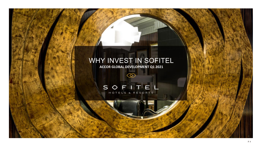 Why Invest in Sofitel Global Hotel Development PDF