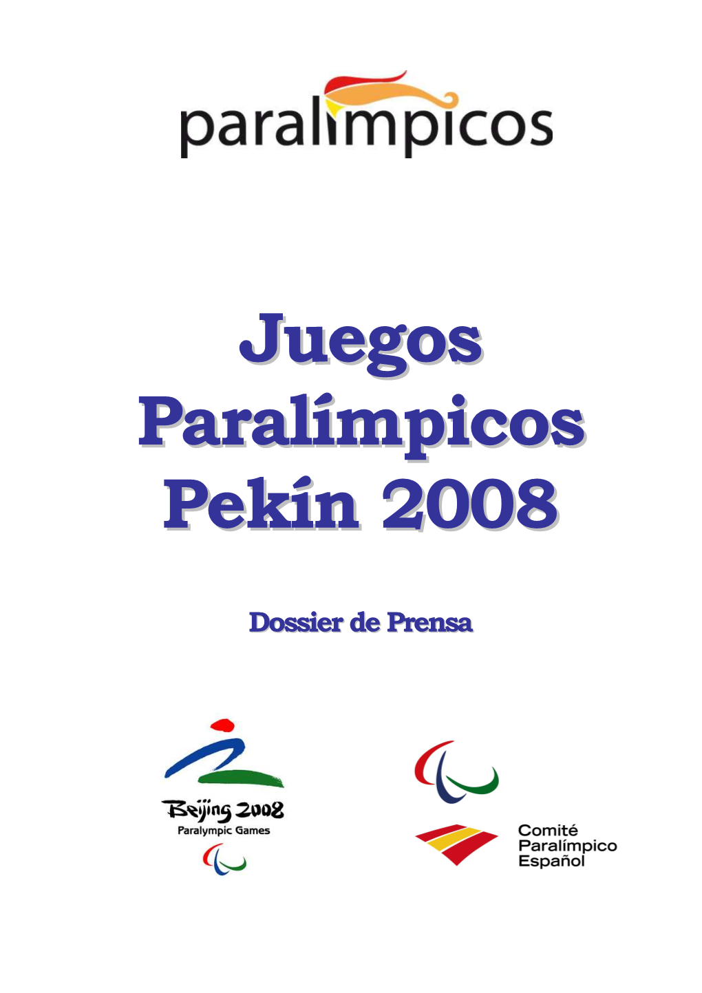 Juegos Paralímpicos Pekín 2008