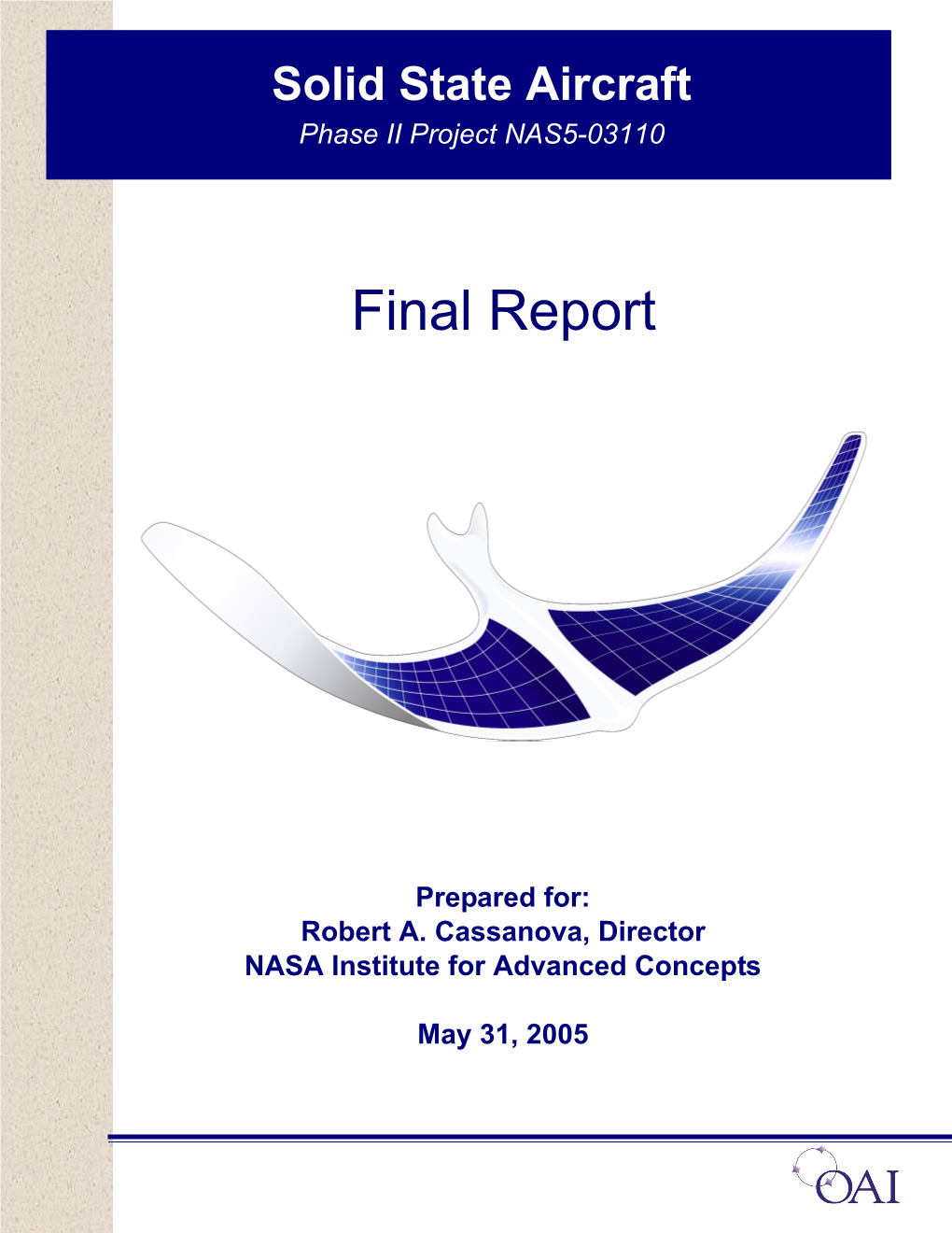 SSA Phase II Final Report.Book