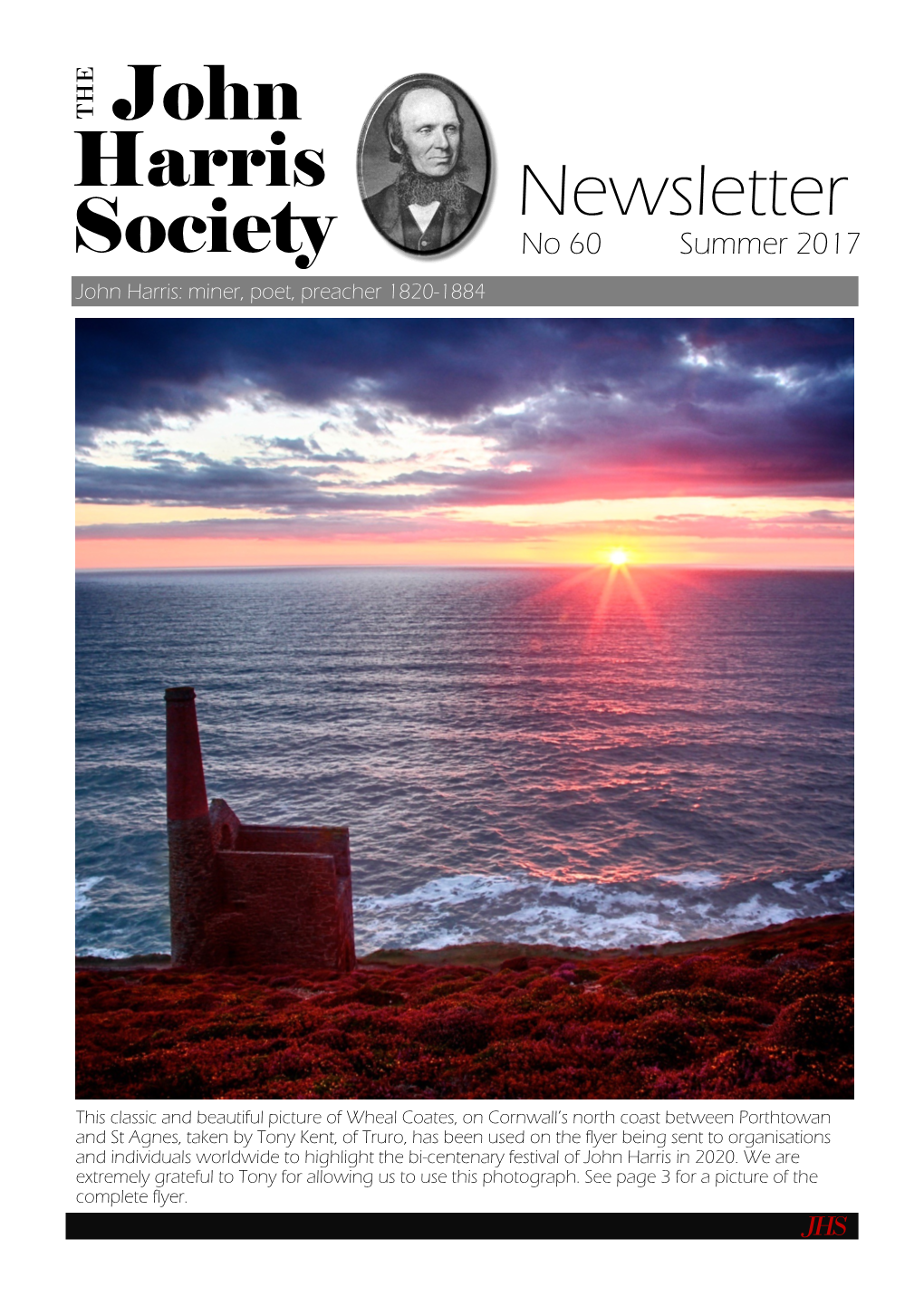 John Harris Society Newsletter