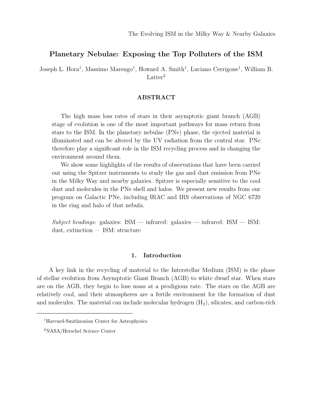 Planetary Nebulae: Exposing the Top Polluters of the ISM