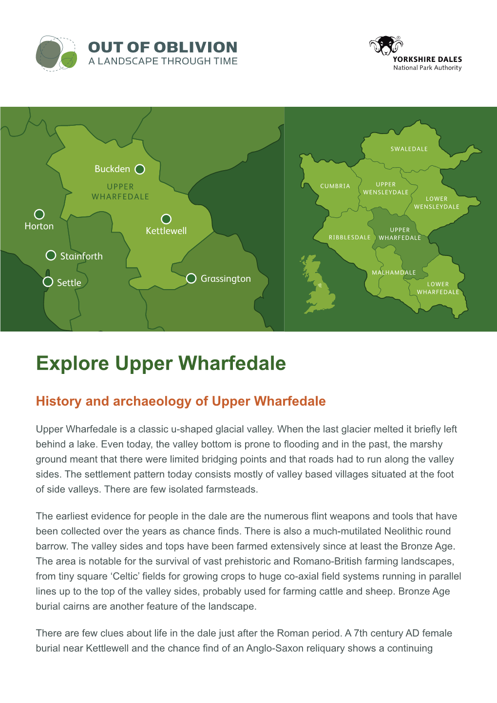 Explore Upper Wharfedale