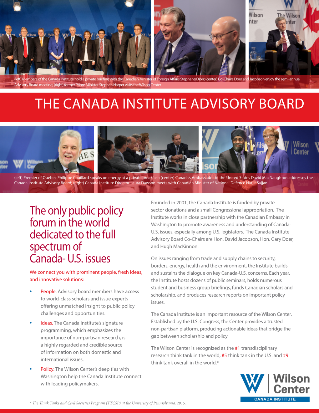 The Canada Institute Advisory Board