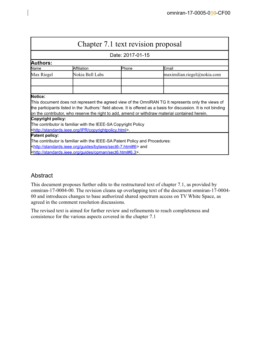 IEEE 802.16 Mentor Document Template s12