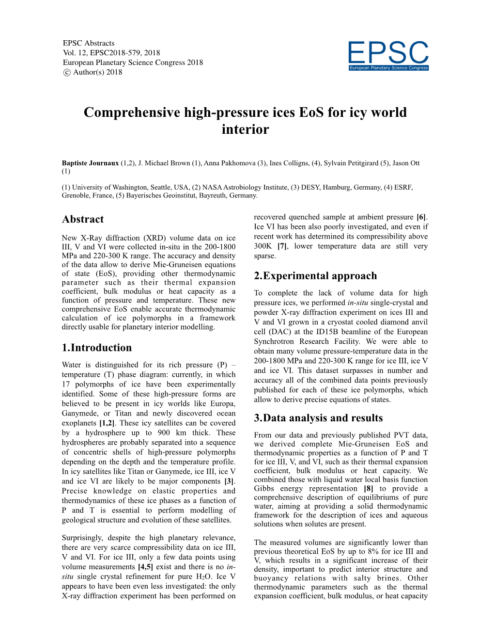 Comprehensive High-Pressure Ices Eos for Icy World Interior