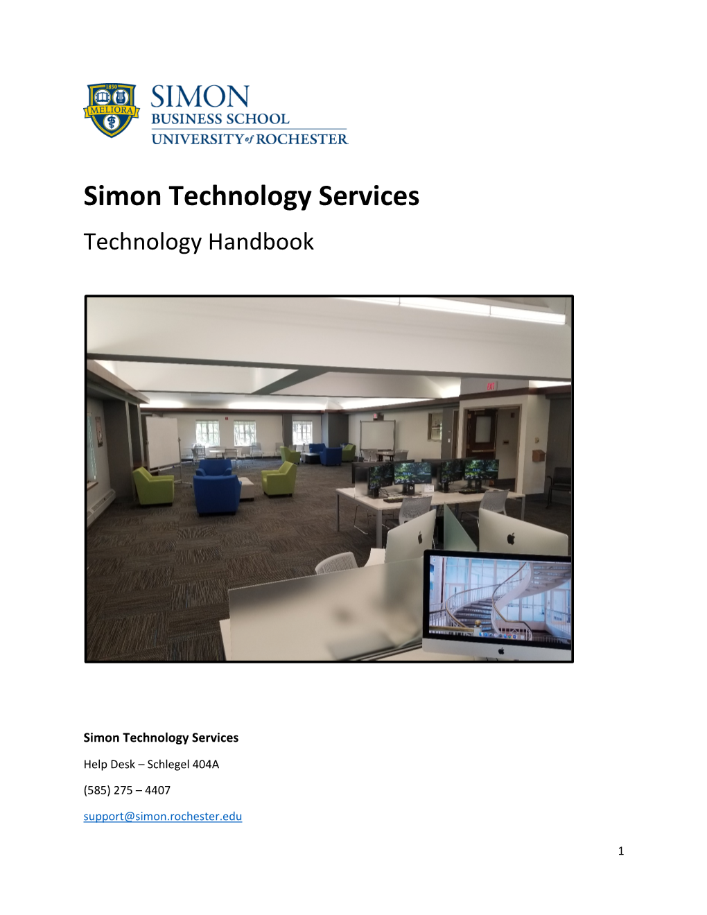 Simon Technology Services Technology Handbook