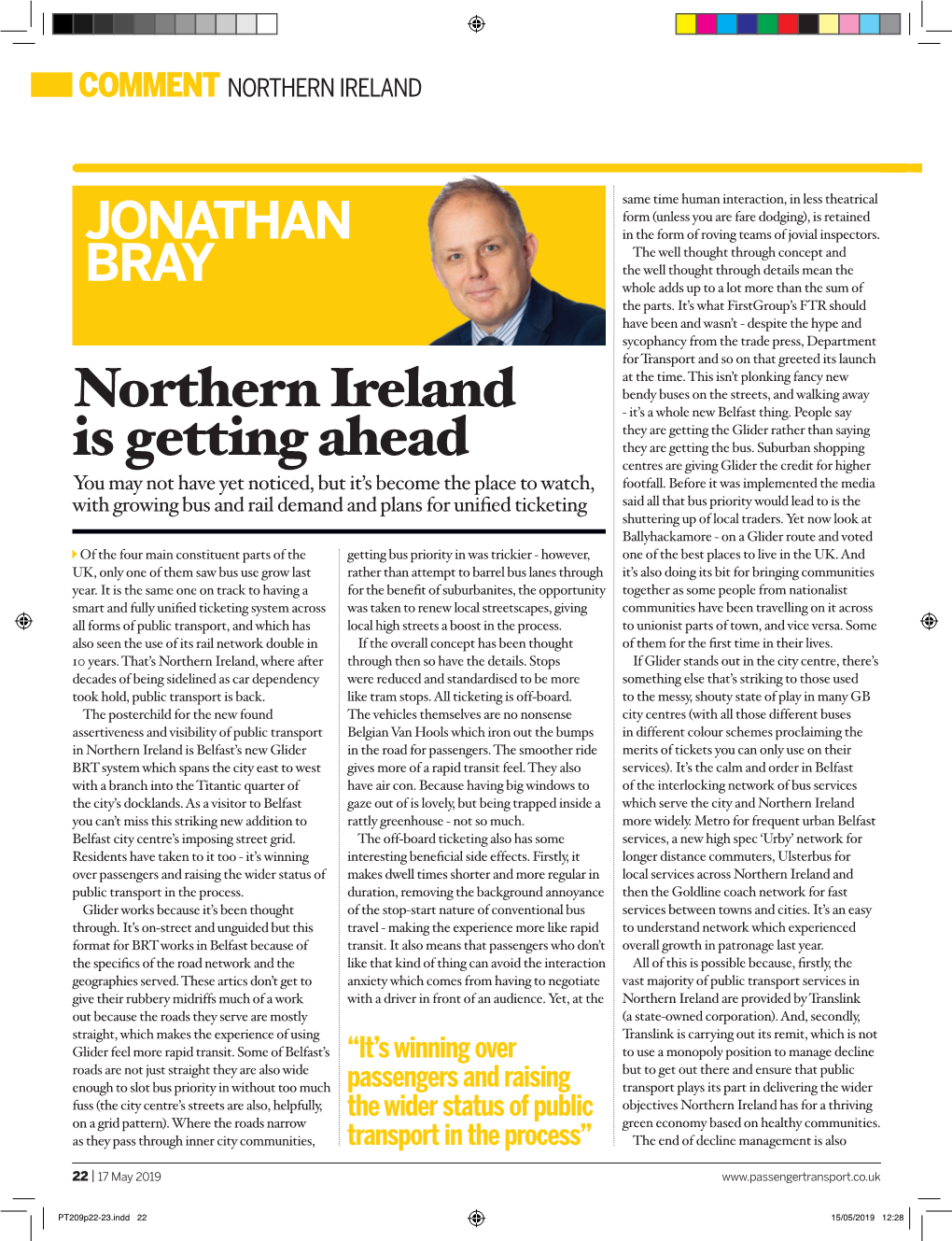 Northern Ireland Is Getting Ahead