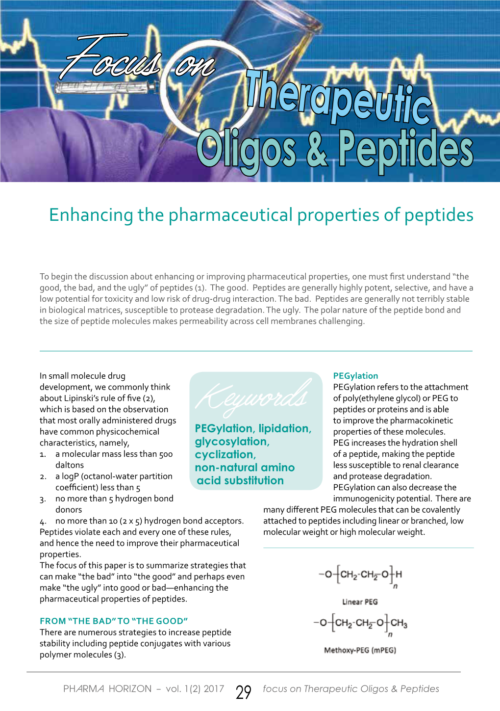 Therapeutic Oligos & Peptides