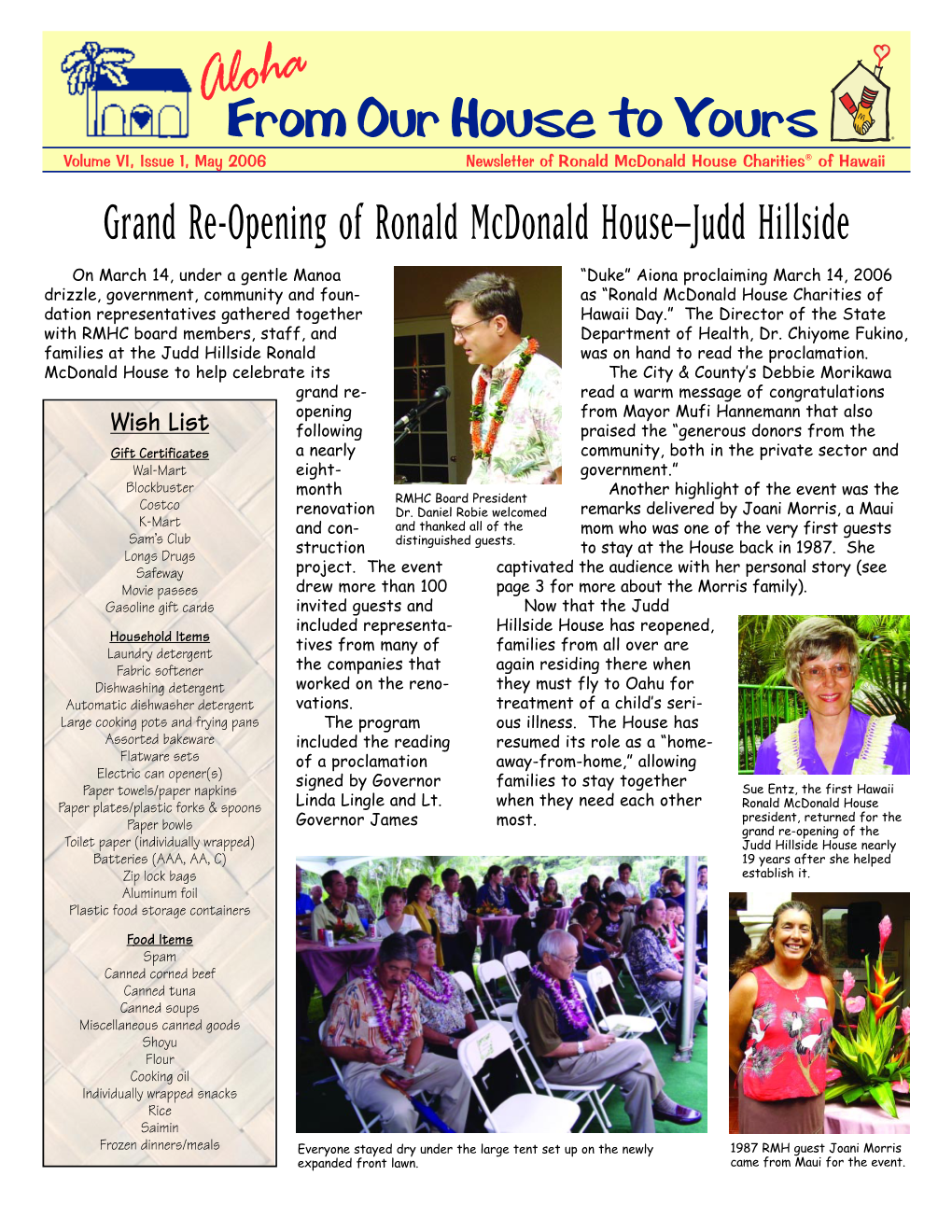 RMH News 5/03