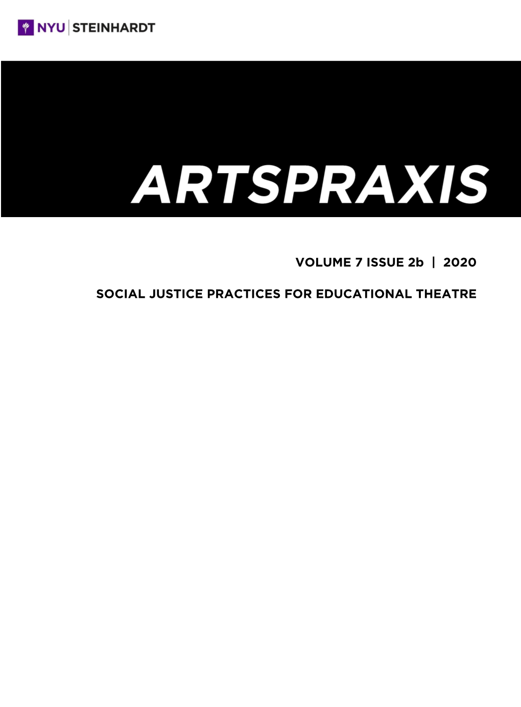 Social Justice Practices for Educational Theatre