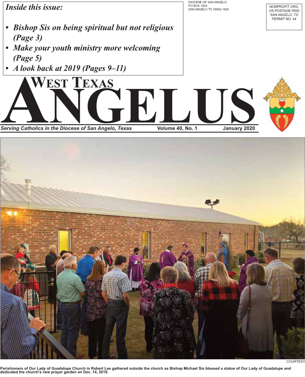 West Texas After Prenatal Screening Tests Are Performed, See KNICKERBOCKERS, Page 21 Angelus from Her Home in Austin