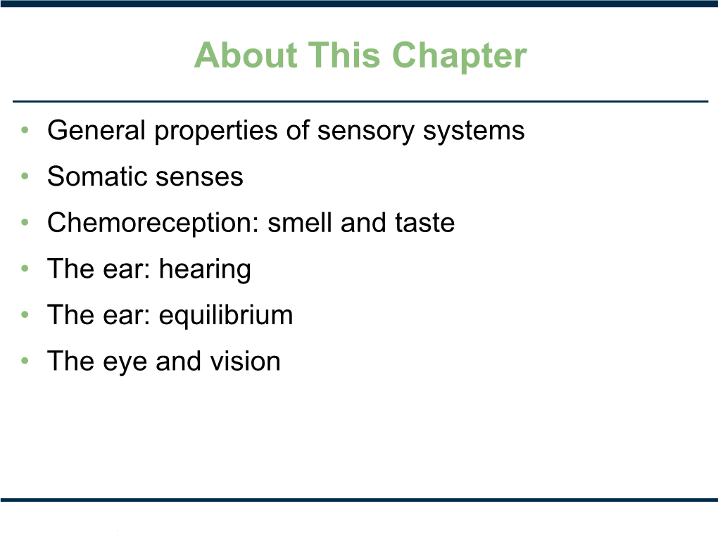 Control Systems and Homeostasis