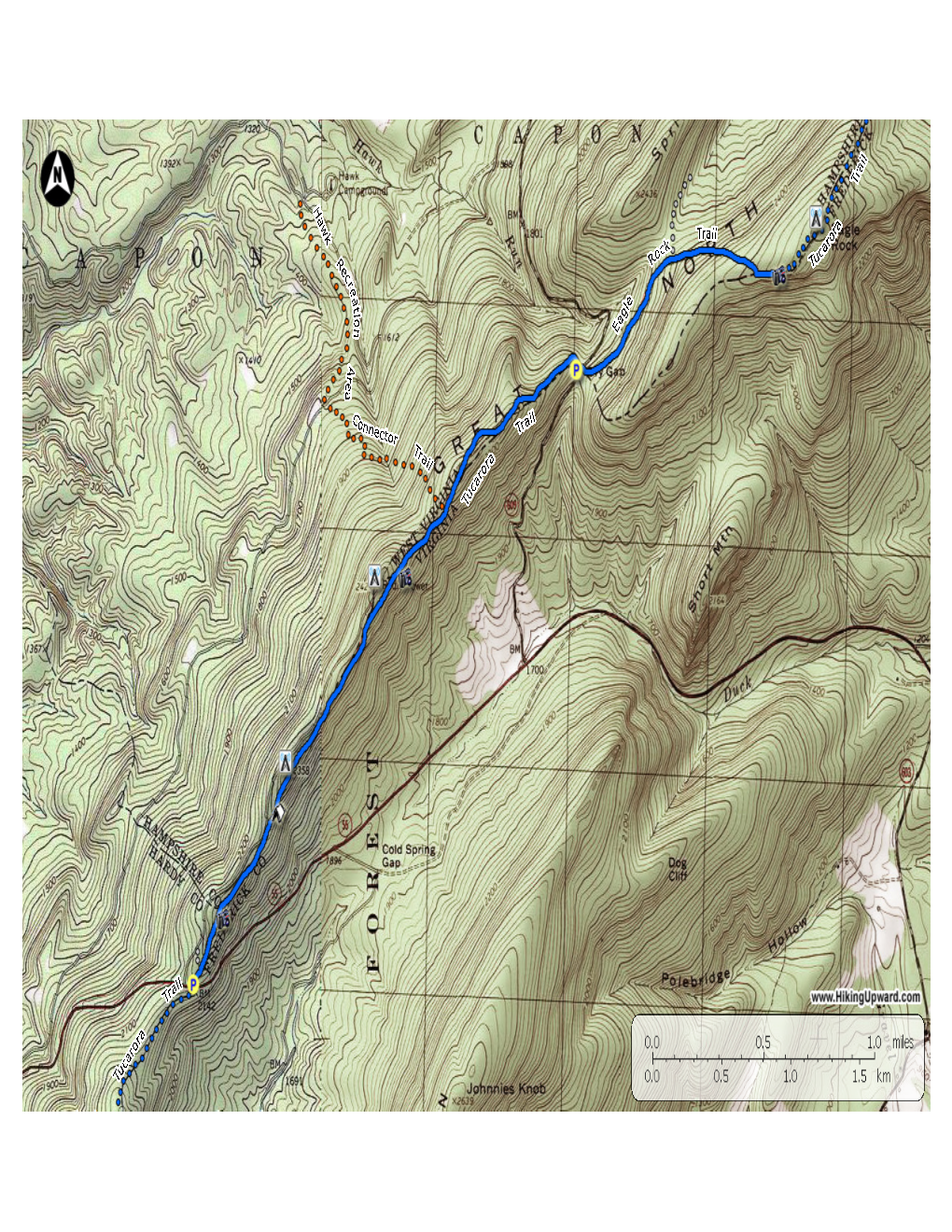 Eagle Rock - Dry Gap, VA/WV