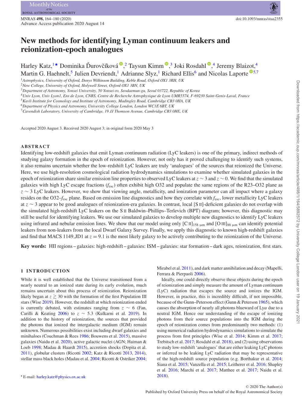 New Methods for Identifying Lyman Continuum Leakers and Reionization-Epoch Analogues