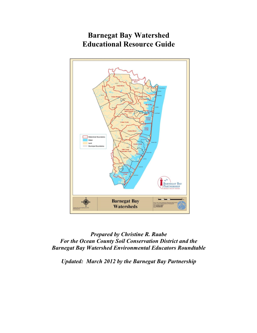 The Barnegat Bay Watershed Educational Resource Guide