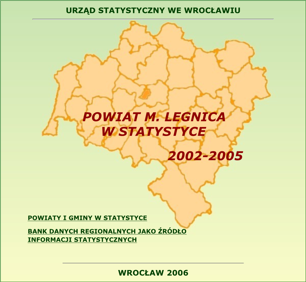 Powiat M. Legnica W Statystyce 2002-2005