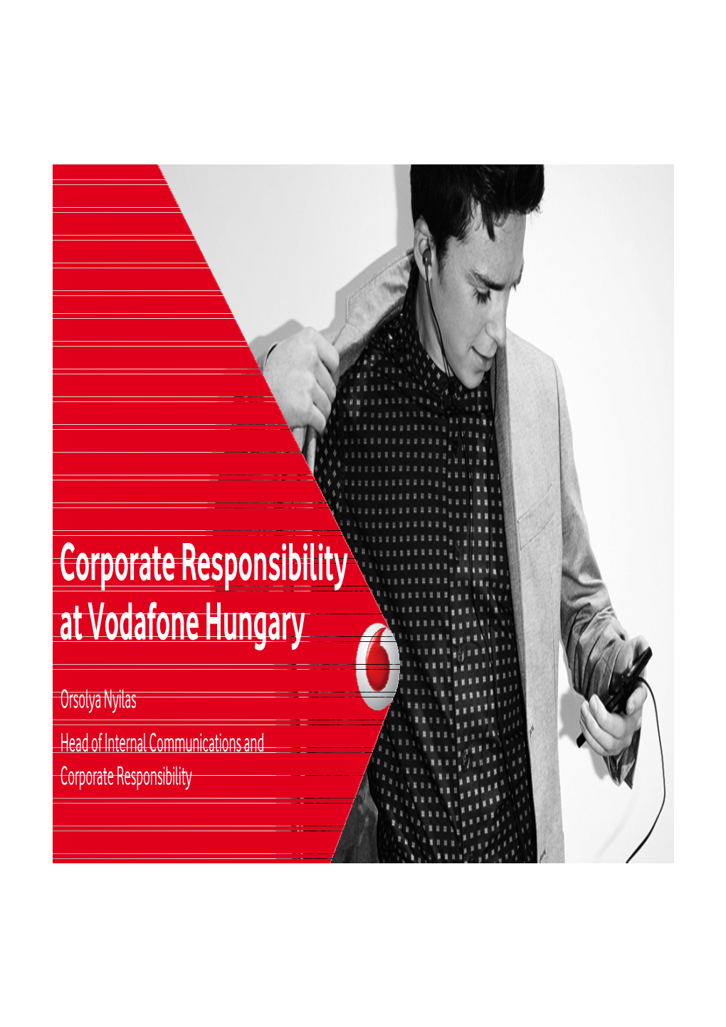 Corporate Responsibility at Vodafone Hungary