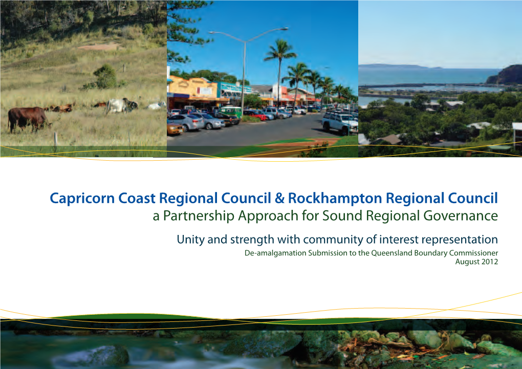 Capricorn Coast Regional Council & Rockhampton Regional Council