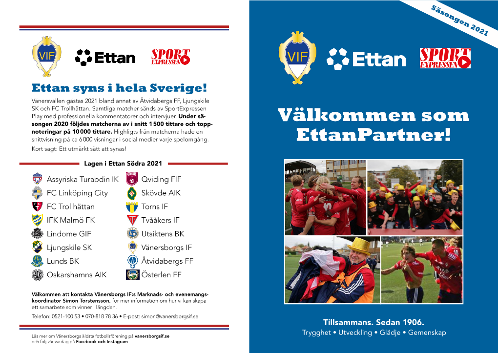 Välkommen Som Ettanpartner!