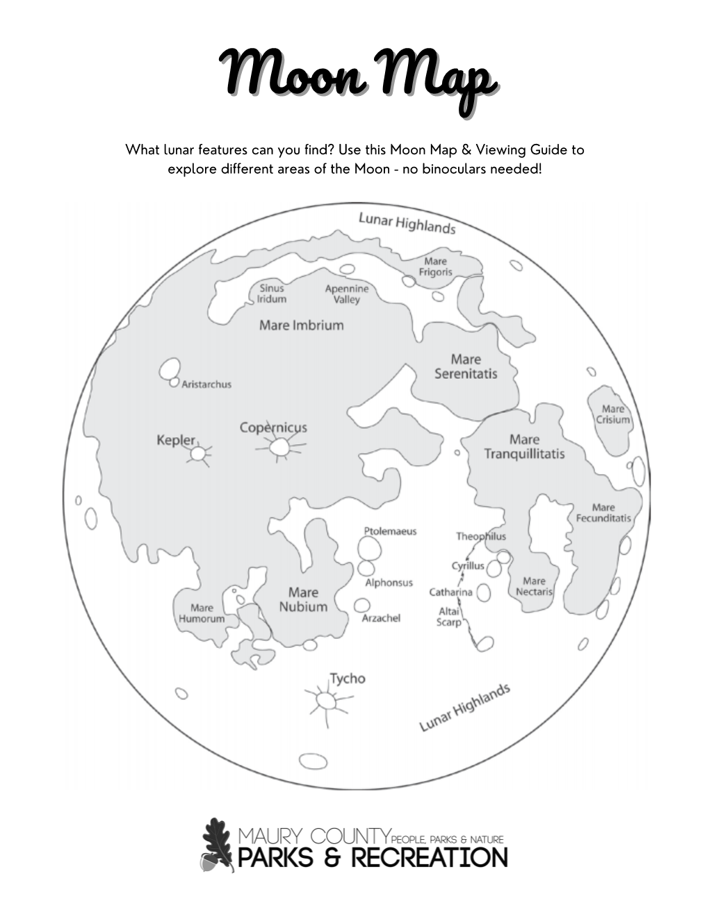 Moon Viewing Guide