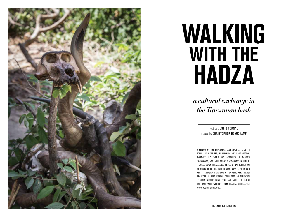 With the Hadza