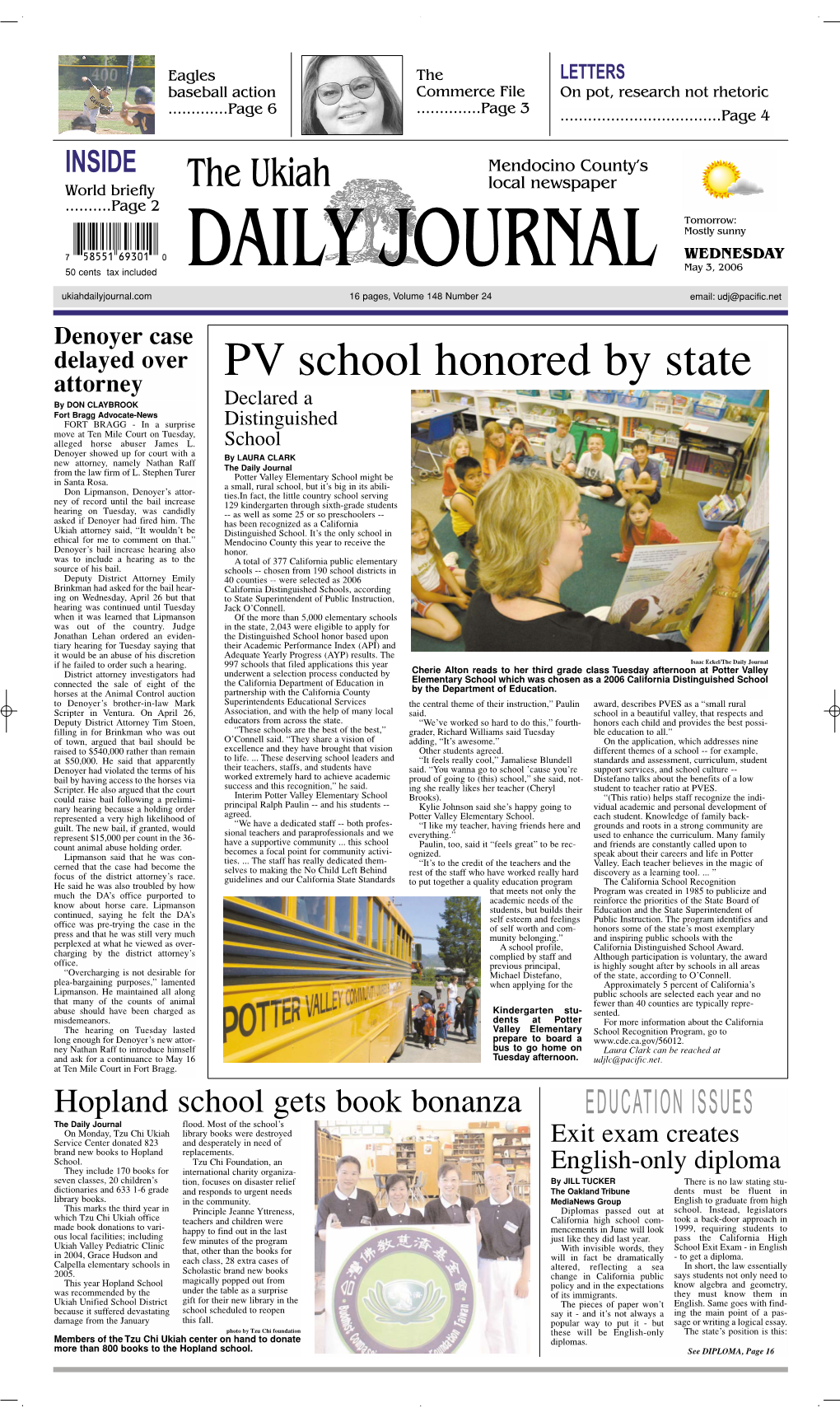 PV School Honored by State