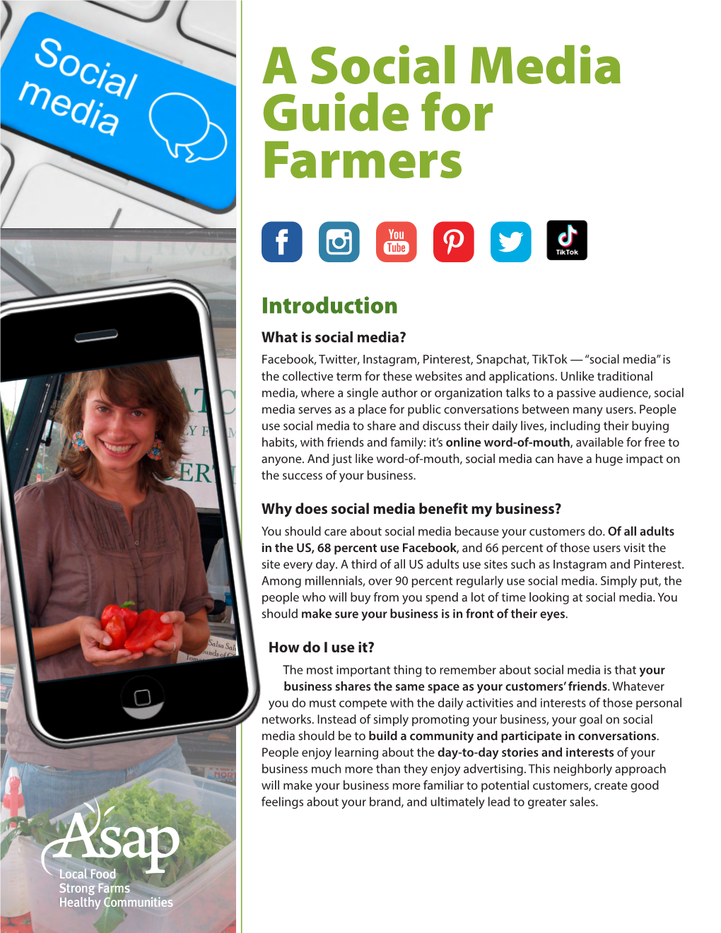 A Social Media Guide for Farmers