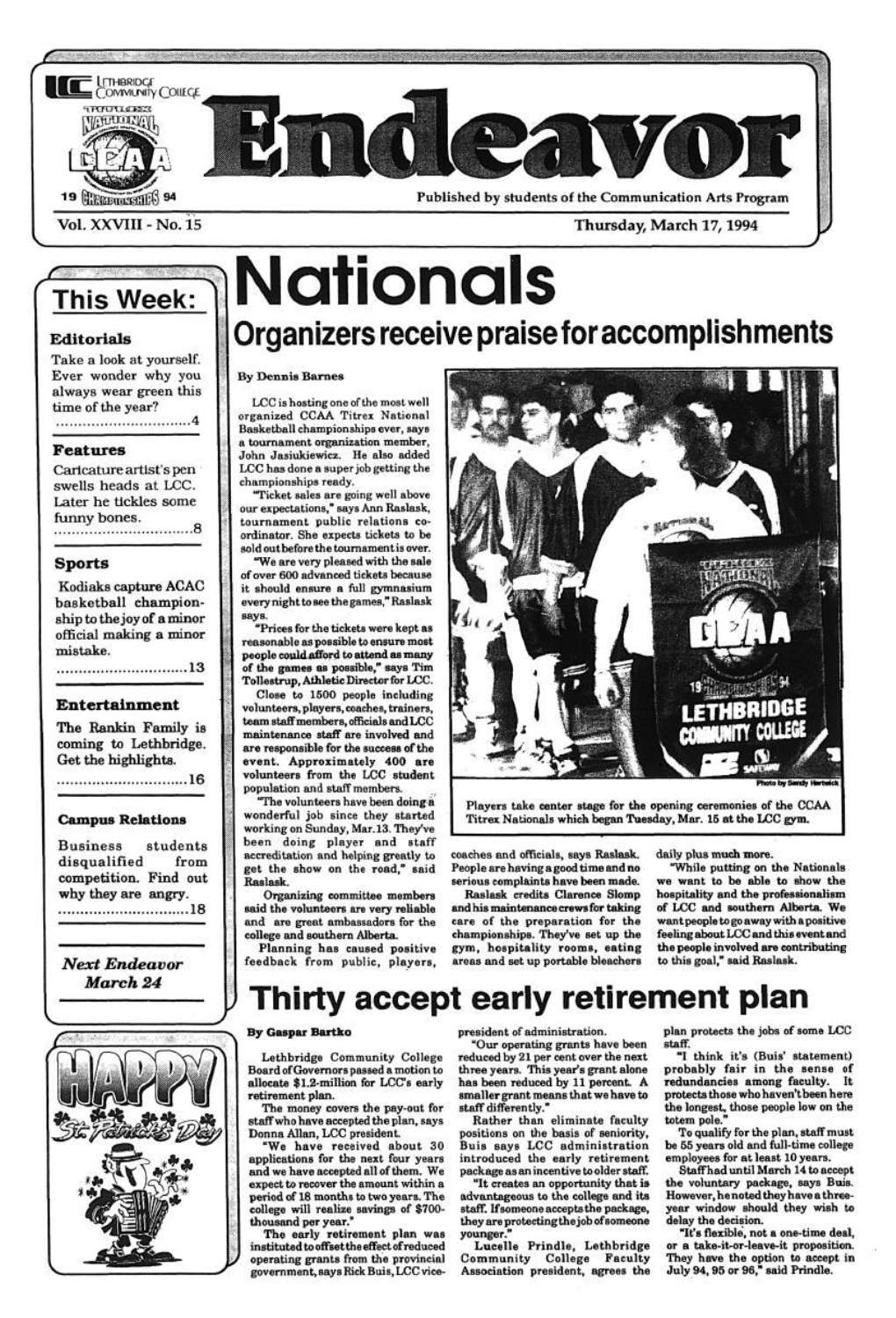 Nationals Editorials Organizers Receive Praise for Accomplishments Take a Look at Yourself