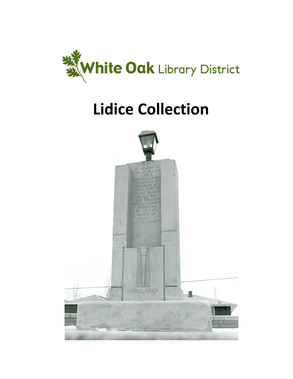 Lidice Collection