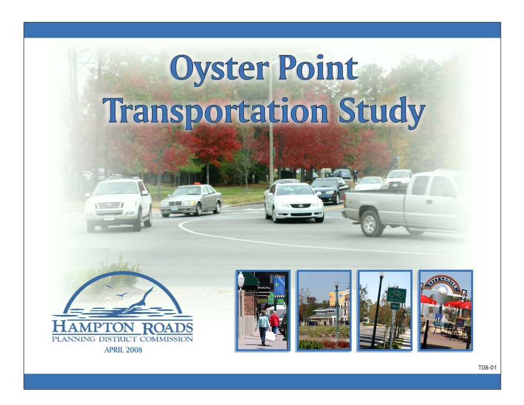 Oyster Point Transportation Study
