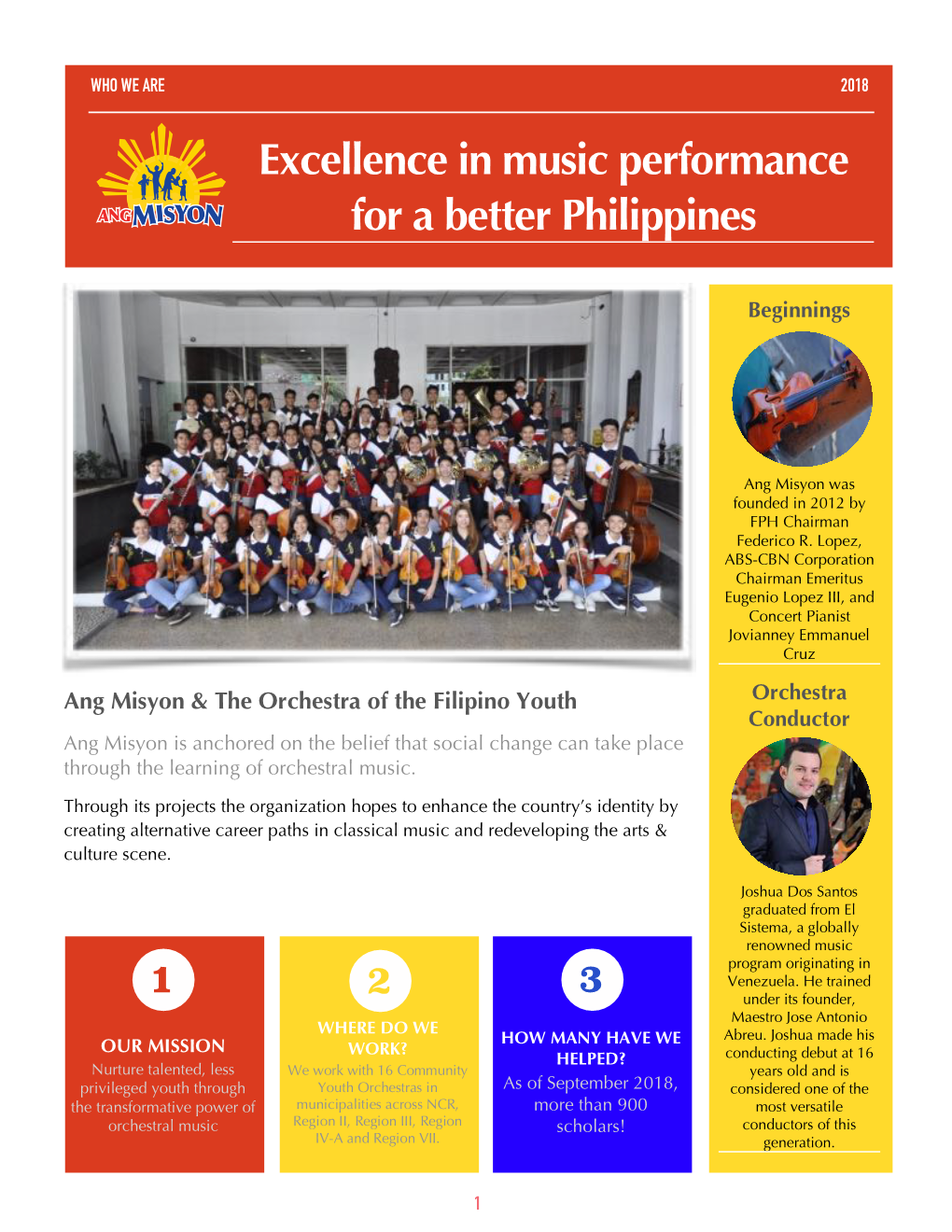 Excellence in Music Performance for a Better Philippines