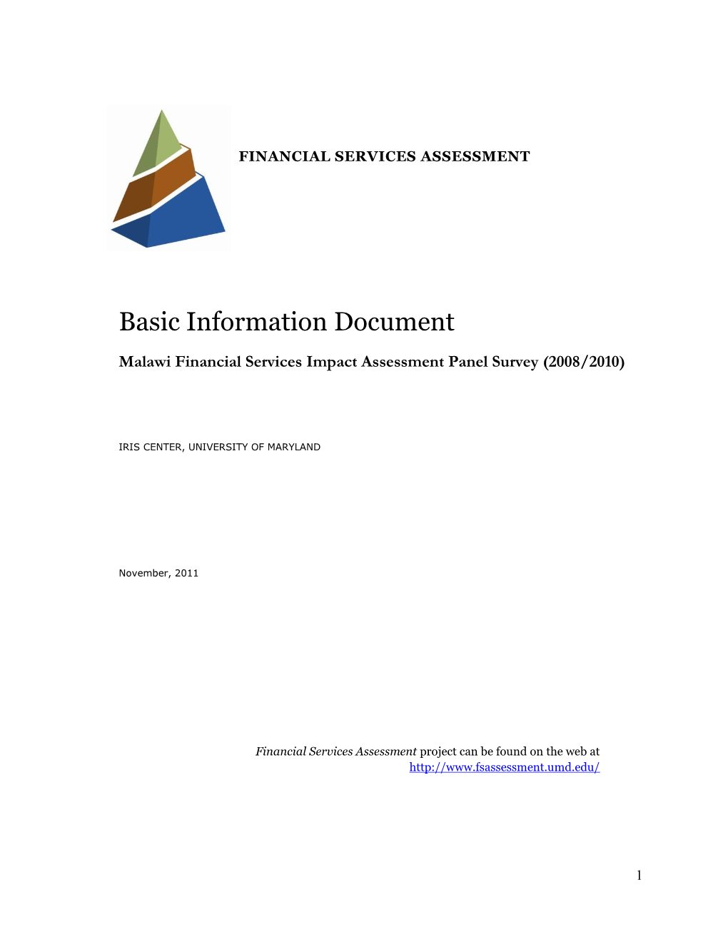 Basic Information Document