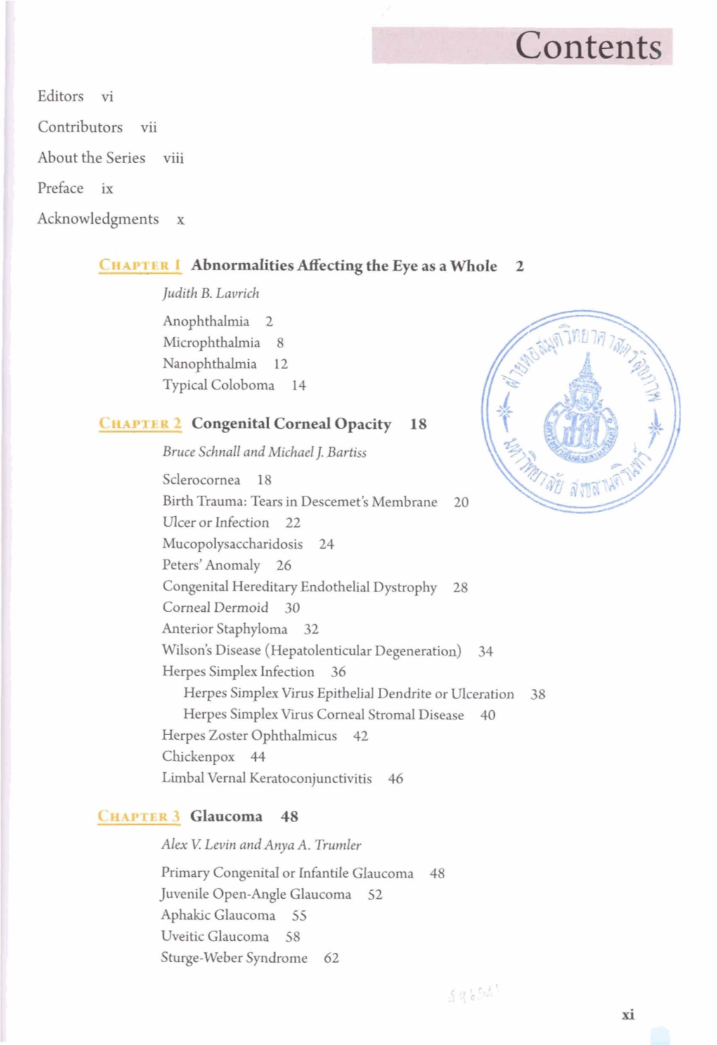 Abnormalities Affecting the Eye As a Whole 2 8 Congenital Corneal