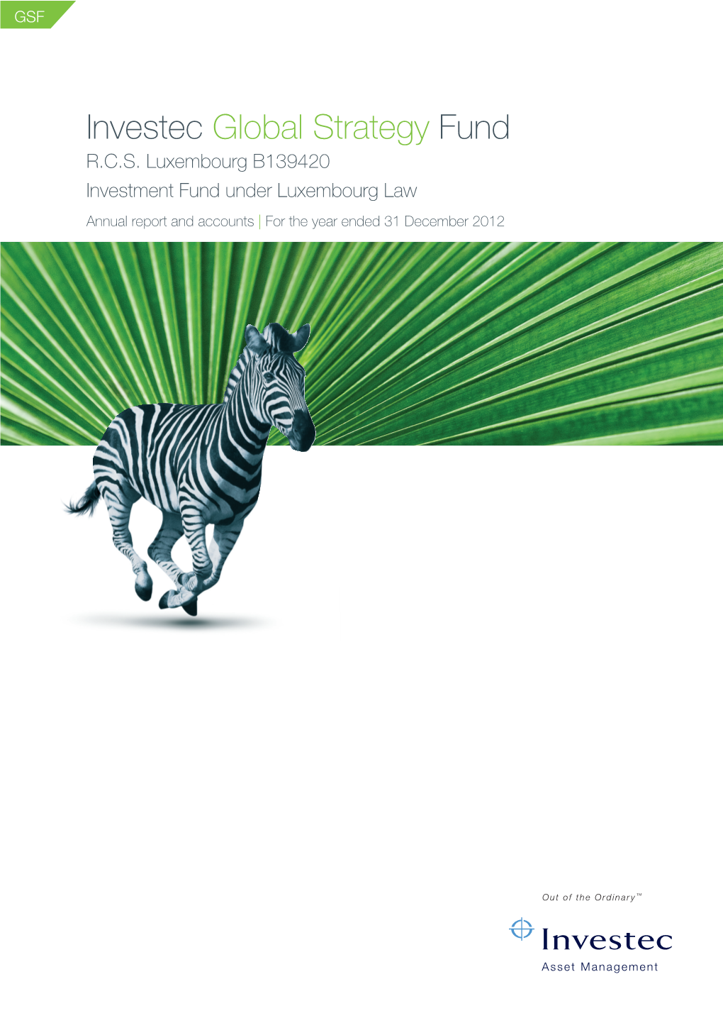 Investec Global Strategy Fund R.C.S