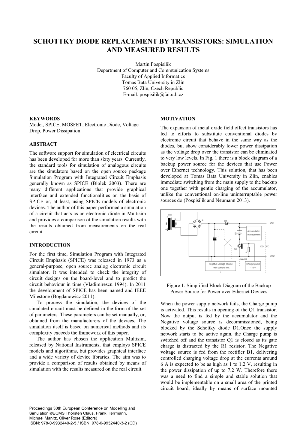 Schottky Diode Replacement by Transistors: Simulation and Measured Results