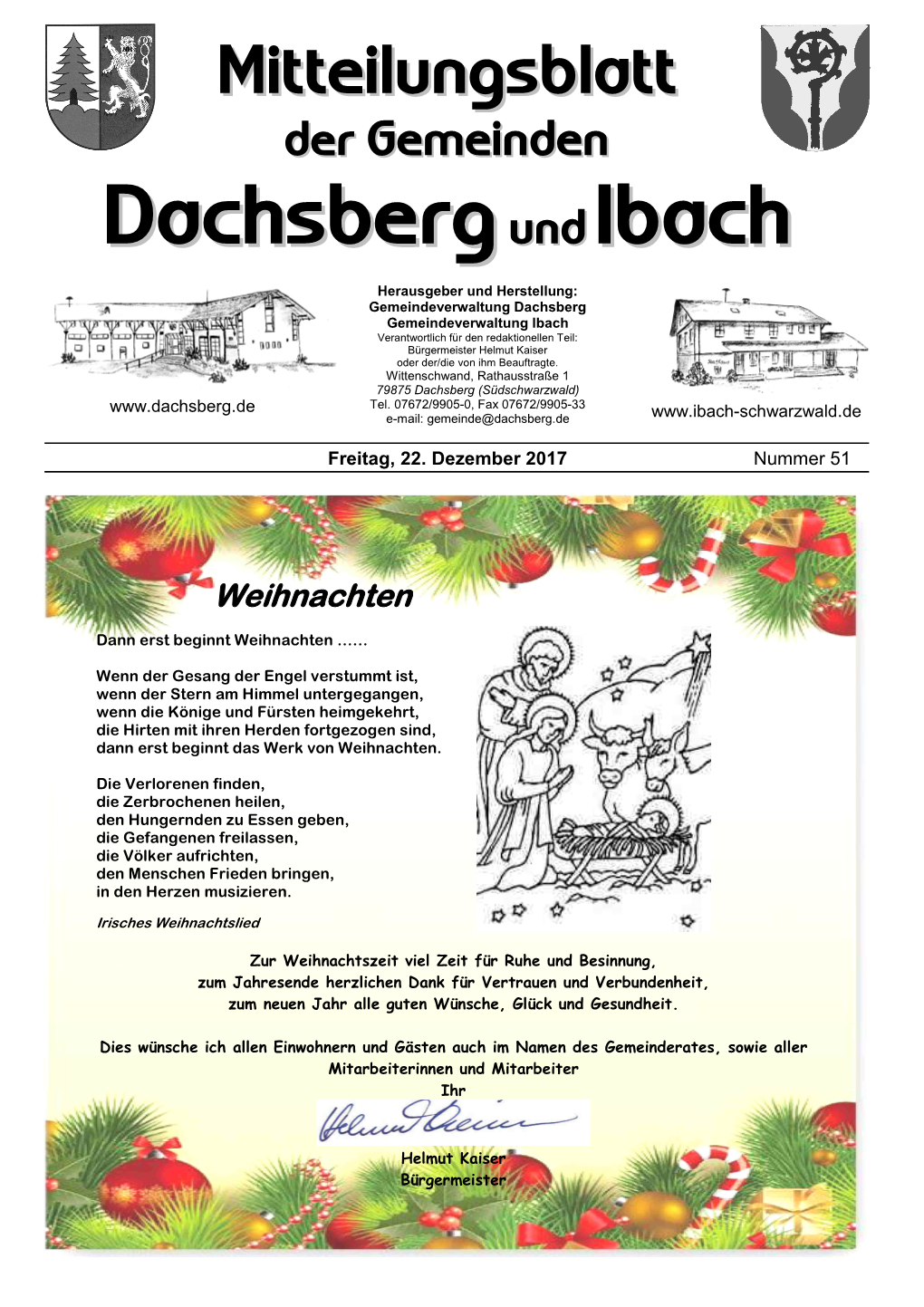 Dachsberg Undibach