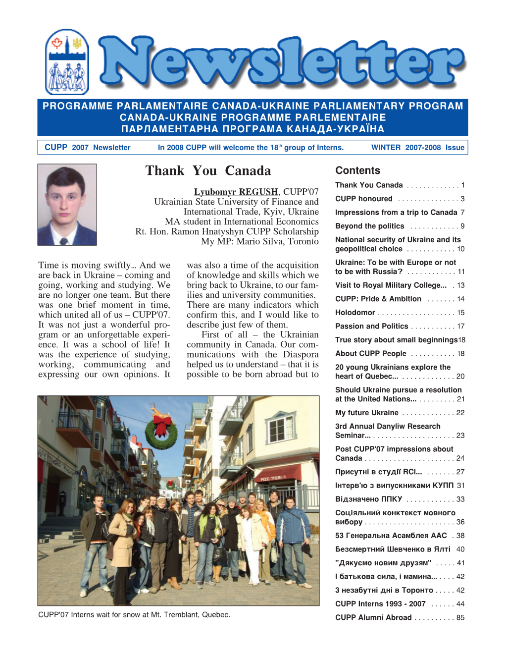 Newsletter Winter 2007-2008.Qxp