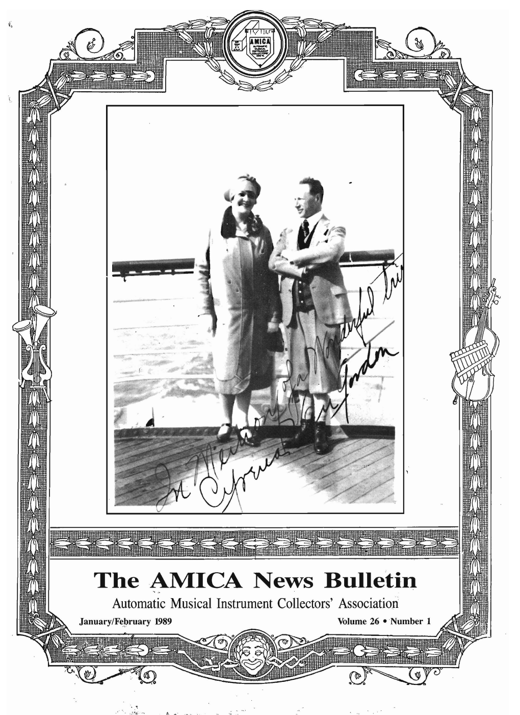 The AMICA News Bulletin Automatic Musical Instrument Collectors' Association